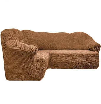 

Cover for corner sofa, without ruffles, coffee
