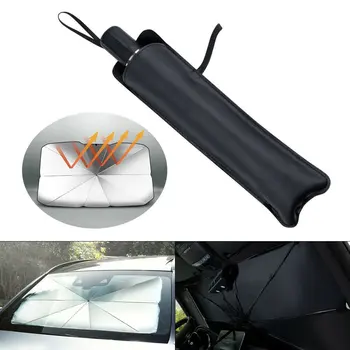 

S L Size Foldable Car Windshield Sunshade Front Window Cover Visor Sun Shade Umbrella