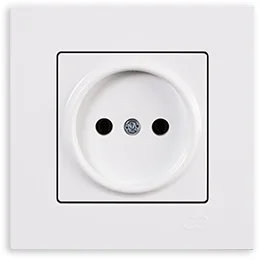 

PnpnElectrıc Gns Eqona Groundless Socket White 16A 220V AC