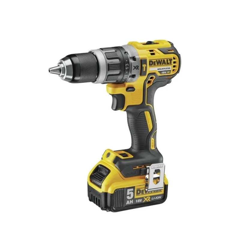 DEWALT DCD796P2 QW Drill Striker без Кистей XR 18 в 13 мм 70 нм Li Ion 5 0 ач с трусами TSTAK|Электрические