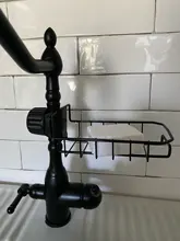 Faucet Kitchen-Sink-Crane Taps MODE-FILTER-MIXER Dual-Handle Matte Black Dual-Water-Function