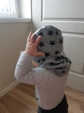 2 unids/set conjunto de gorro y bufanda para bebé estrella de los niños impreso sombrero caliente niño niña Otoño Invierno sombrero bebé gorro de Niño Accesorios de bebé