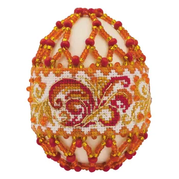 

B217 set for бисероплетения Riolis egg Easter 'Rowan Buss' 6,5*5 cm