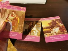 Cartas de oráculo de Los Ángeles románticos juego de mesa de oráculo, lectura inglesa del destino, baraja de cartas de juego, juegos para fiesta, entretenimiento Personal