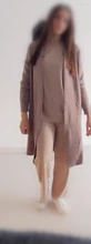 Cárdigan de punto largo y grueso para mujer, suéter de manga larga, cárdigan informal, ropa de calle, suéter de punto abierto, Invierno