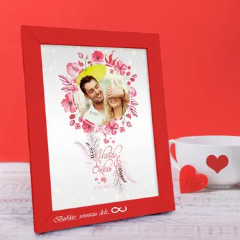 

Personalized Concept Photo Frame (Red)