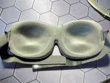 BYEPAIN-mascarilla 3D para dormir, máscara de algodón transpirable con relleno para dormir, los ojos con parche para bloqueo de luz, 1 Uds.