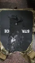 Placa de acero a prueba de balas, armadura dura, placa balístico para el ejército militar, NIJ estándar de EE. UU. 0101,06, Nivel III, 2 uds.