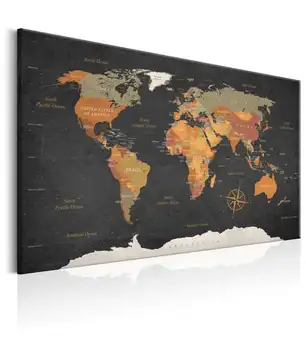 

Picture-World Map: Secrets of the Earth