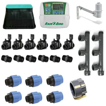 

Kit irrigation Rain Bird 6 zones 220v indoor