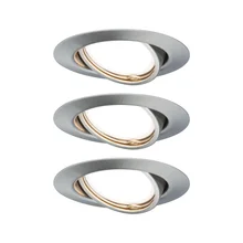 93420 Светильник встраиваемый, комплект Base LED GU10, 3x5W, жел