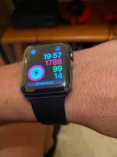 URVOI-funda completa para Apple Watch series 6 SE 5 4 3, marco de plástico, protector de pantalla para iWatch, funda fina, banda de 40 44mm