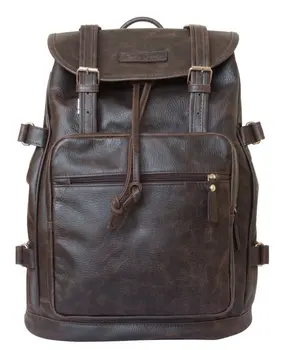 

Leather backpack Carlo Gattini - Volturno Brown
