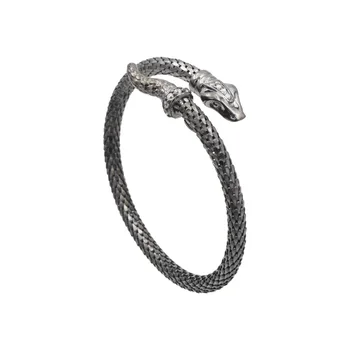 

Serpente bracelet in 925 silver with black rhodium plated