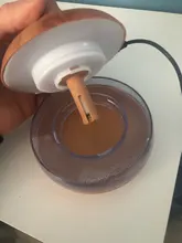 SaengQ-humidificador de aire eléctrico, difusor de aceites esenciales ultrasónico de grano de madera, minigenerador de niebla con USB, luz LED