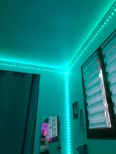 Diode Tape Ribbon Led-Strip-Light Room-Decoration Dc12v-Adapter-Set Rgb Leds Bluetooth Led