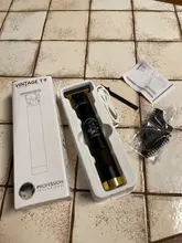 Cortadora de pelo recargable por USB para hombre, afeitadora inalámbrica para peluquero, afeitadora de barba