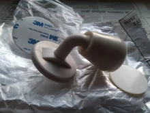 Tope de puerta de silicona silenciosa sin perforación, tapón de absorción de pared para inodoro, soporte de puerta antigolpes, tope de puerta de engranaje de resistencia