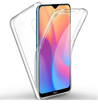 

Stand case double 360 ° for XIAOMI REDMI 8 Front + Back Clear