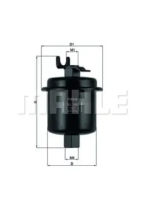 Фильтр топливный Honda Accord/Civic/CR-V/HR-V 1.4-2.2&16V 94 MA