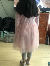 Vestidos de lentejuelas de estrellas para niña, vestido de princesa para niña, Vestidos de fiesta de manga larga para niña pequeña, ropa para niño