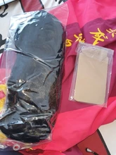 FASHION IDOL-peluca Cosplay de malla con división para mujeres negras, Pelo Rizado largo, 42 pulgadas, Rubio degradado, ONDA DE AGUA, Peluca de pelo sintético falso