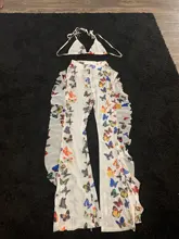 VAZN 2020 NOVEDAD DE VERANO ver a través de encaje playa abierta hueco de 2 piezas Bikini grupo Pantalones Slim mujeres conjunto de 3 piezas