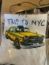 TOPESKO-camisetas a la moda de Tom Holland, camisetas informales divertidas de algodón de mi viaje a NYC, XS-3XL