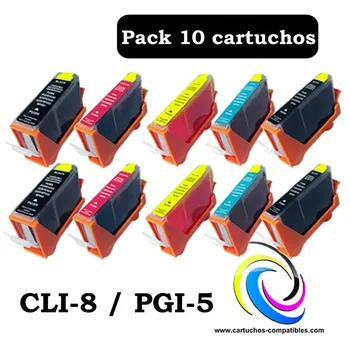 

Canon battery Pack 10 PGI5 CLI8 MP500 MP510 MP520 MP530 MP600 MP610 MP800 MP600R MP800R MP810 MP830 MP960 MP970 MX700 MX850