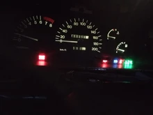 Mini Módulo de pantalla LED Digital, bricolaje, rojo y azul, voltímetro de DC2.5V-32V DC0-100V, medidor de contador de voltaje, Panel para motocicleta y coche