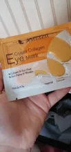 Ameizii-mascarilla de colágeno dorado de 24k para los ojos, Máscaras faciales de colágeno para eliminar las ojeras, parches hidratantes para el cuidado de los ojos de la piel, almohadillas de Gel antiedad