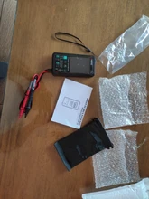 ANENG-multímetro Digital 618C, barra analógica de CC táctil inteligente, valores eficaces verdaderos, probador automático, condensador Transistor profesional, medidor de NCV