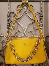 Cadena de aluminio redonda de 24mm de espesor + anillo de resorte, bolsas de peso ligeras, piezas para mochilas, asas, accesorio fácil de combinar, correas de bolso