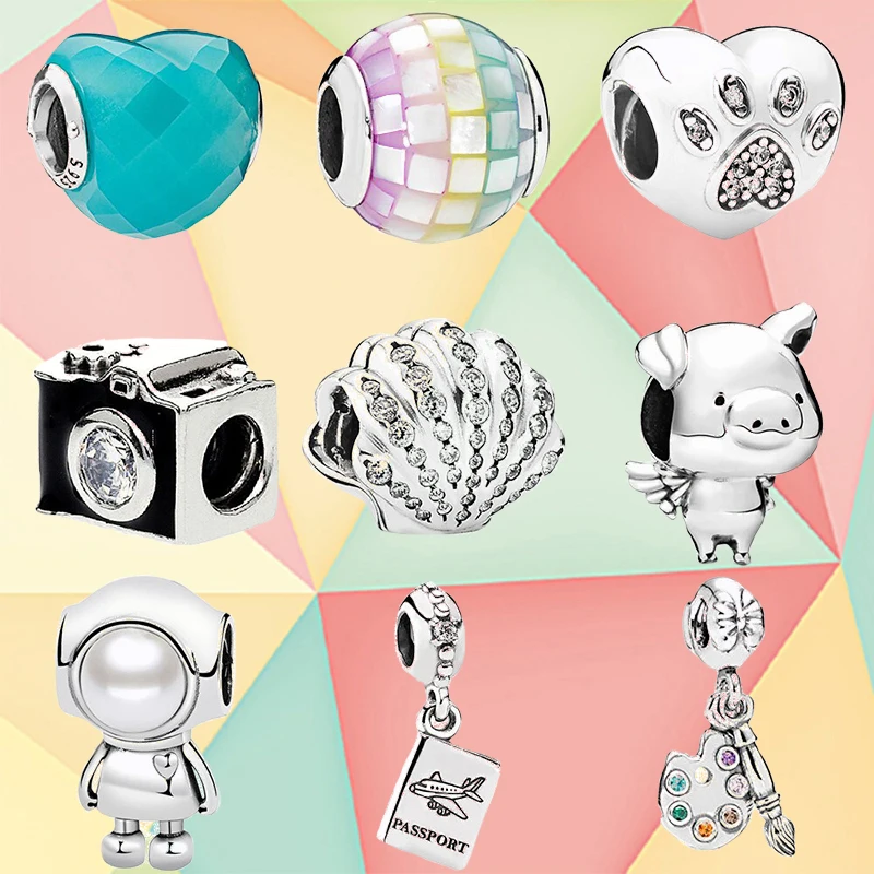 

Модная новинка паспорт цветная пластина оболочка собака следы робот камера Цвет бисер Diy браслет оригинальные женские ювелирные изделия подарок