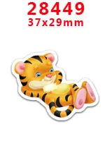 30 шт мультяшный персонаж плоское украшение из смолы PR 28412 - Цвет: 28449