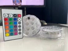 Night-Lamp Bowl Vase Party-Decoration Battery-Operated Remote-Controlled Garden Underwater