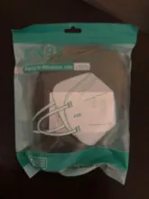 Mascarilla facial FFP2 KN95, máscara fp2 con filtro PM2.5 200 en blanco y negro, antipolvo, 5-95% Uds., estándar de la UE, envío rápido