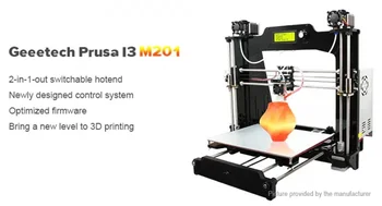 

3D printer DIY kit geeetech Prusa i3 M201 dual extruder mixcolor EU