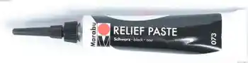 

Contour for painting on glass marabu relief paste Black 20 ml