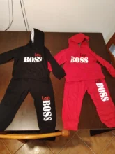 Pants Hoodies Tops Sports-Suit Spring Long-Sleeve Baby-Boys Kids Cotton Children 2PCS