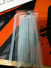 Adhesivo de fusión en caliente de 7mm, varillas translúcidas de gran viscosidad para pistola de pegamento, reparación Industrial para el hogar, 11mm, 10/50 piezas