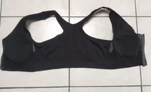 VERTVIE-Sujetadores deportivos con cremallera para mujer, sostén levantador acolchado sin alambre, transpirable, para gimnasio, correr, fitnes y yoga, prenda de talla grande 5XL