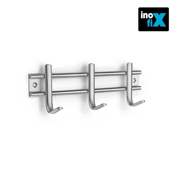 

HANGER STAINLESS STEEL 3 HOOKS (BLISTER) INOFIX