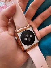 Funda protectora para apple Watch, funda protectora de pantalla de 44mm/40mm para iwatch de 42mm/38mm, accesorios para applewatch series 6 5 4 3 SE