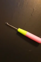 Gancho de ganchillo para ganchillo, aguja de ganchillo para tejer cabello