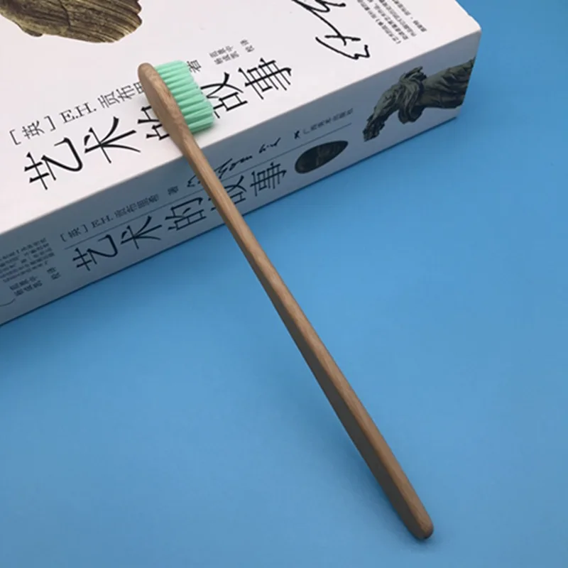 HIAISB Naturel Bamboo Toothbrush Soft Escova Bambu Environment Toot Brush for Adults