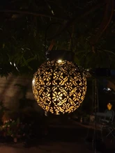 Garden-Light Solar-Lamp Lantern Outdoor Landscape Yard Dancing Waterproof Flicker LED