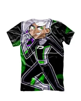 Футболка с полной запечаткой Дэнни-призрак Danny Phantom №21 24 РОСТ 92-98 см | Женская