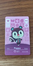 Tarjeta de Animal croxxxing n. ° 031 ~ 060, funciona para NS NFC Ntag215, serie de juegos de Chip 1 New Horizons, Villager popular