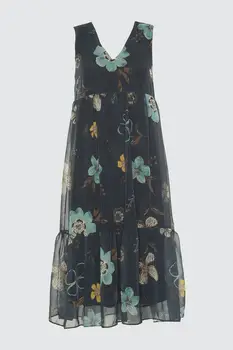 

Trendyol Flower Print Sleeveless Dress TWOSS20EL3076